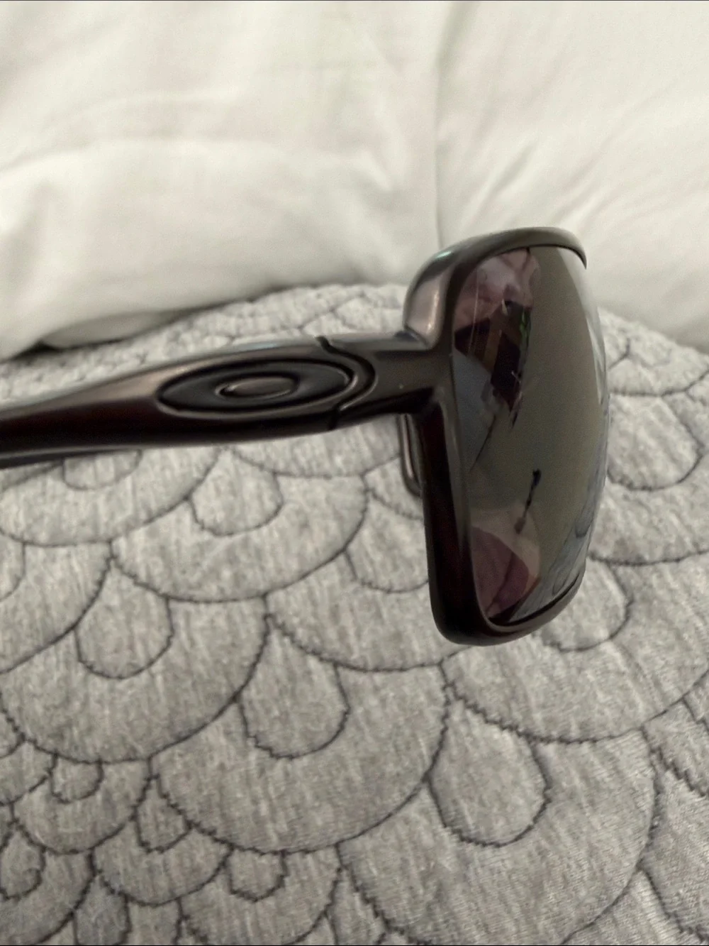 Oakley Badman sunglasses in carbon, new